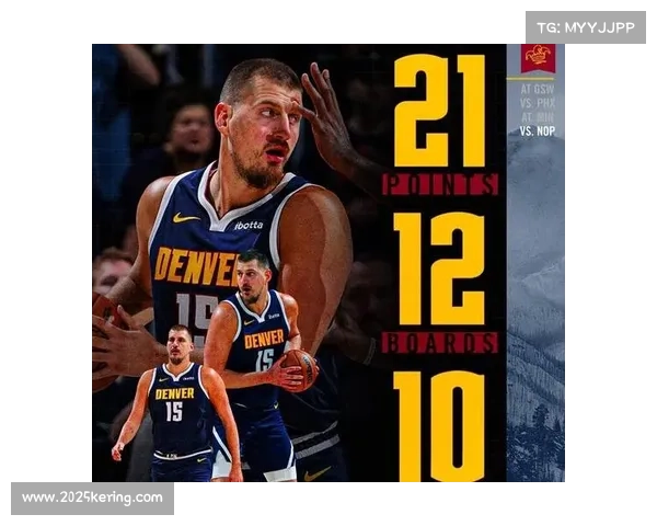 勇士掘金二番战,约基奇率队主场力争复仇